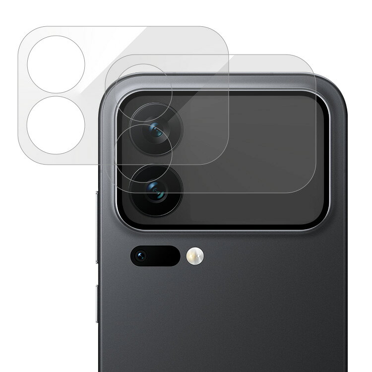 Rakuten - Xiaomi 17 カメラカバー 17 Pro/17 Pro Max ガラスフィルム 2枚入り カメラ保護 レンズカバー シャオミ 17/17プロ/17プロマックス 強化ガラス レンズ保護 保護フィルム レンズフィルム シャオミー
