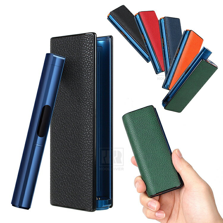 glo Hilo Plus ケース カバー PUレザー 収納 電子たばこ 電子タバコ アイコスカバー 保護ケース BAT グロー ヒーロ プラス 充電対応 持ち運び便利 簡単取り出しケース