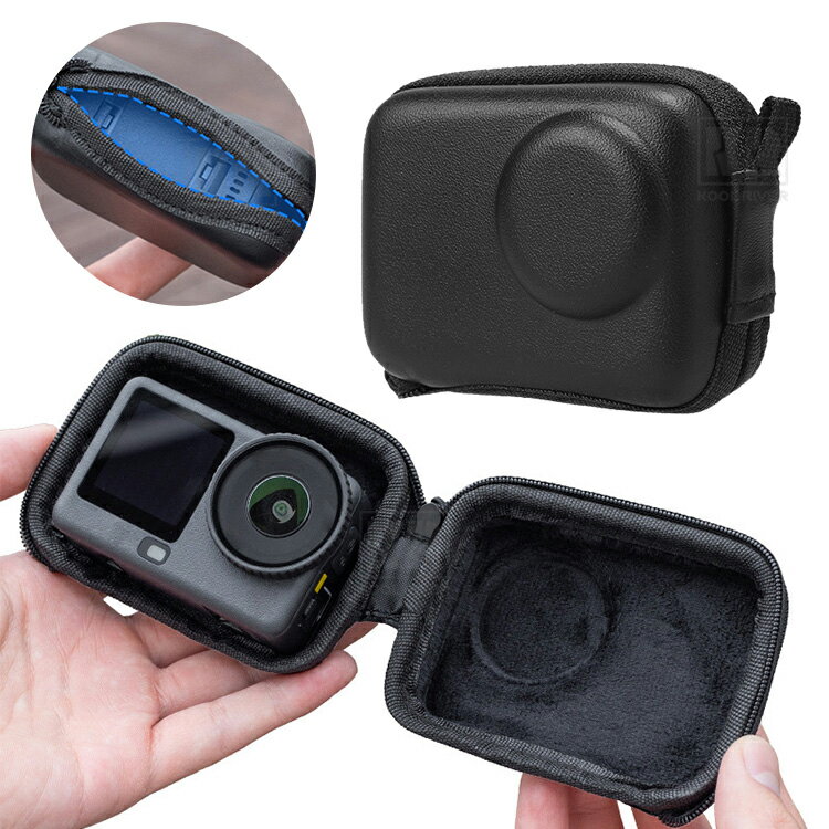 dji osmo action 6 ケース カバー かばん ポーチ ポータブル PUレザー 硬質EVAポーチ DJI オスモ アクション6 Action6 保護ケース 収納バッグ 収納ケース 衝撃吸収 キャリングケース
