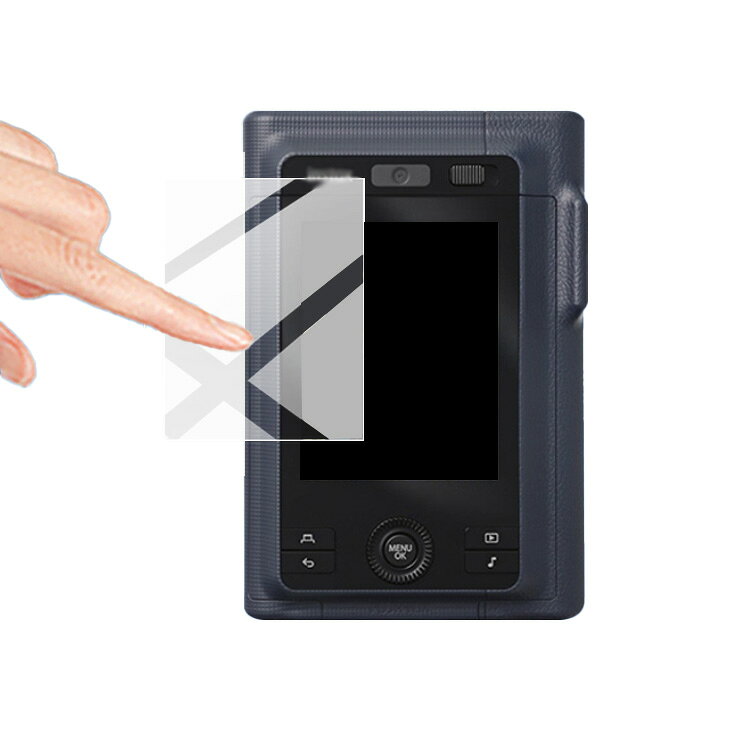 instax Mini LiPlay+ 液晶保護フィルム 強化ガラス + レンズ保護フィルム セット 9...