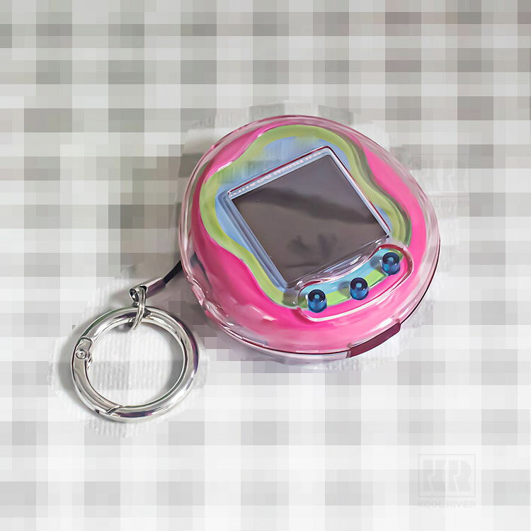 バンダイ たまごっちユニ用 クリア ケース Tamagotchi Uni用 カバー 透明 プラスチ...