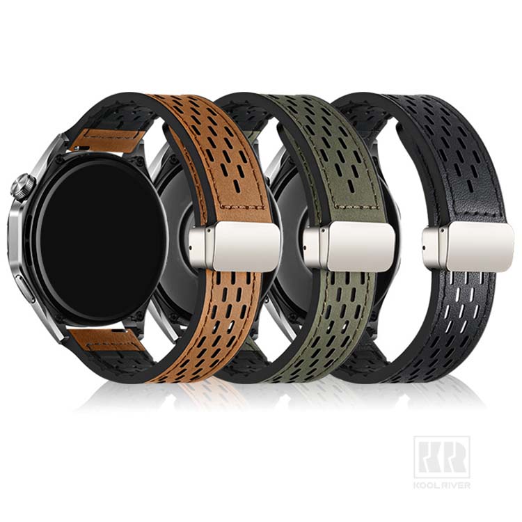 ドライブレコーダーのクールリバーのPolar Watch スマートウォッチ バンド ベルト Vantage M3 / V3 PUレザー バンド幅 20mm 22mm 交換リストバンド/交換バンド/交換ベルト おすすめ スマートウォッチ用リストバンド ポラールウォッチ Polar Pacer/Ignite 3 Titan/Unite/Grit X Pro/Grit X2 Pro Titan/Vantage M2｜アングル2