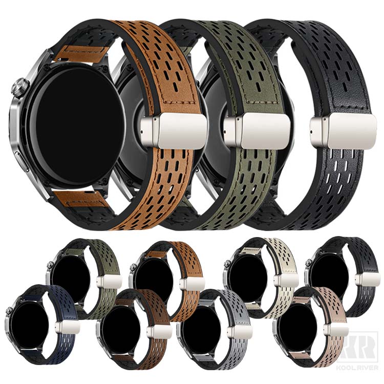Polar Watch スマートウォッチ バンド ベルト Vantage M3 / V3 PUレザー バンド幅 20mm 22mm 交換リストバンド/交換バンド/交換ベルト おすすめ スマートウォッチ用リストバンド ポラールウォッチ Polar Pacer/Ignite 3 Titan/Unite/Grit X Pro/Grit X2 Pro Titan/Vantage M2