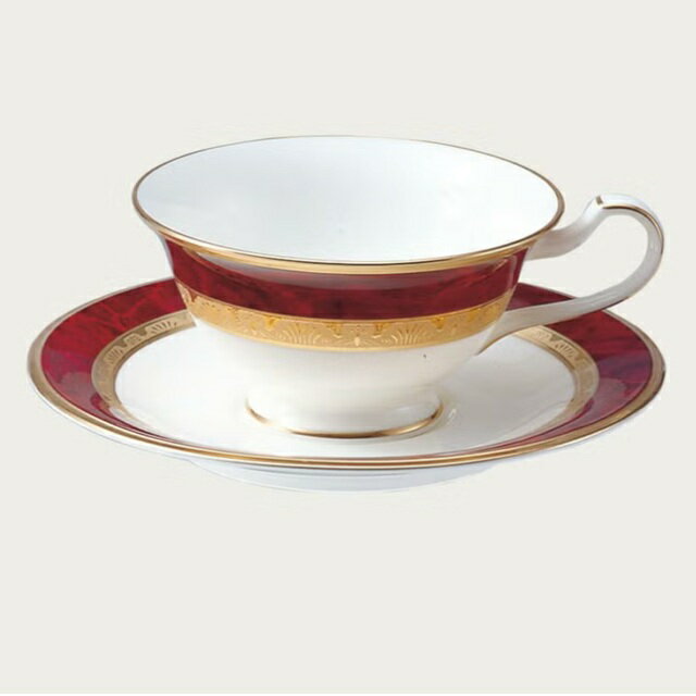 Rakuten - ノリタケ Noritakeヘミングウェイ ティー・コーヒー碗皿 4733J/Y59587洋食器 陶磁器 コーヒー 紅茶 ギフト プレゼント 贈り物 贈答品 内祝い お祝い 母の日