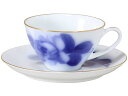 大倉陶園 日本製ブルーローズ 8211 カップ&ソーサー 8211/30C洋食器 陶磁器 コーヒー 紅茶 ギフト 贈り物 贈答品 引出物 内祝い お祝い 母の日...