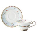 ノリタケ Noritake【花更紗 HANASARASA ティー・コーヒー碗皿 (ブルー) BL 4409-6L/T50717A】洋食器 陶磁器 カップ&ソーサ...