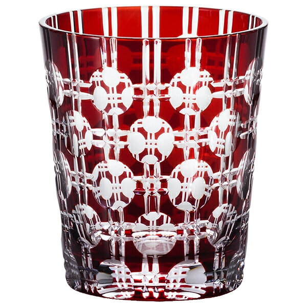 NARUMI GLASS WORKS【エタニティー ロックグラス 赤 RD 約250cc GW6057-227RD】ロック オールド ご贈答 ギフト プレゼント お祝い 母の日 父の日 敬老の日のサムネイル