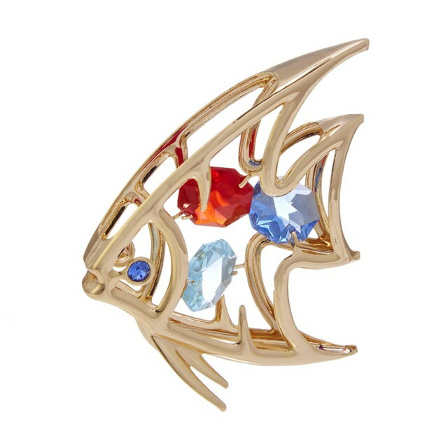 楽天市場】置物 ゴールドの金魚 青いウロコ 立派な尾びれ 彫刻風の通販