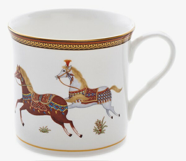 ロイヤルアーデン ホームコレクションボーンチャイナ 馬 マグカップ 37666 うま Horse ホース マグ テ..