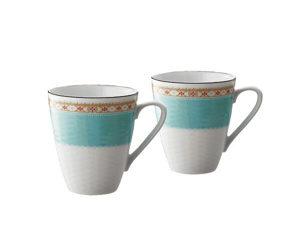 ノリタケ Noritake ハミングブルー マグカップペア 1645L/P94555 洋食器 陶磁器 マグカップ ギフト 贈り物 贈答品 内祝い お祝い