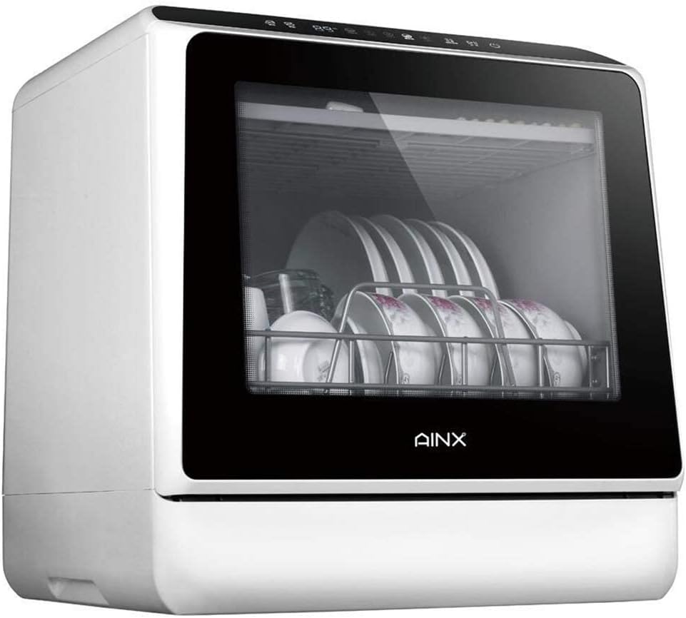 アイネクス AINX 工事がいらない 食器洗い乾燥機 AX-S3W ホワイト　【中古】