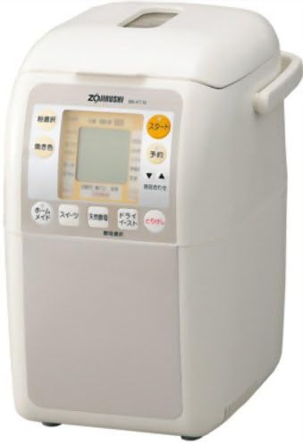 ZOJIRUSHI 【残りご飯をパンで食べる】 ホームベーカリー ホワイト BB-KT10-WB【中 ...