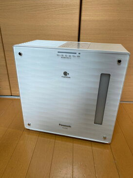 パナソニック 加湿機 気化式 ナノイー搭載 ~14畳 ミスティホワイト FE-KXS05-W【中古】