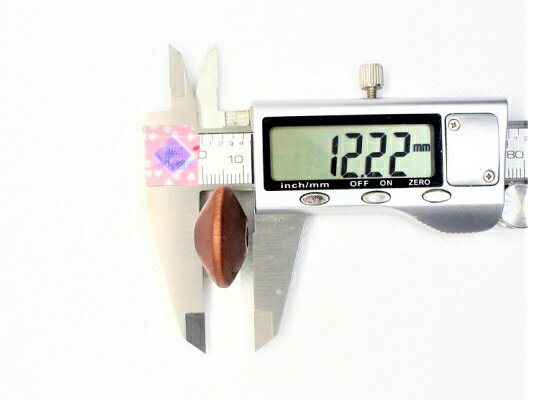 そろばん玉　木　パーツ　材料　木パーツ　茶色　雑貨　オリジナル　手作り 手芸用品 素材 ハンドメイド　手芸　ネックレスパーツ　チャームパーツ　ピアスパーツ　6個セット　アクセサリー koraku-komono-10000220 和風雑貨専門店 古楽・小物 サンプル画像3