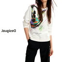 セール SALE 50%OFF デシグアル DESIGUAL レディースファッション トレーナー スウェット ミッキー 長袖 カジュアル プリント おしゃれ イ...