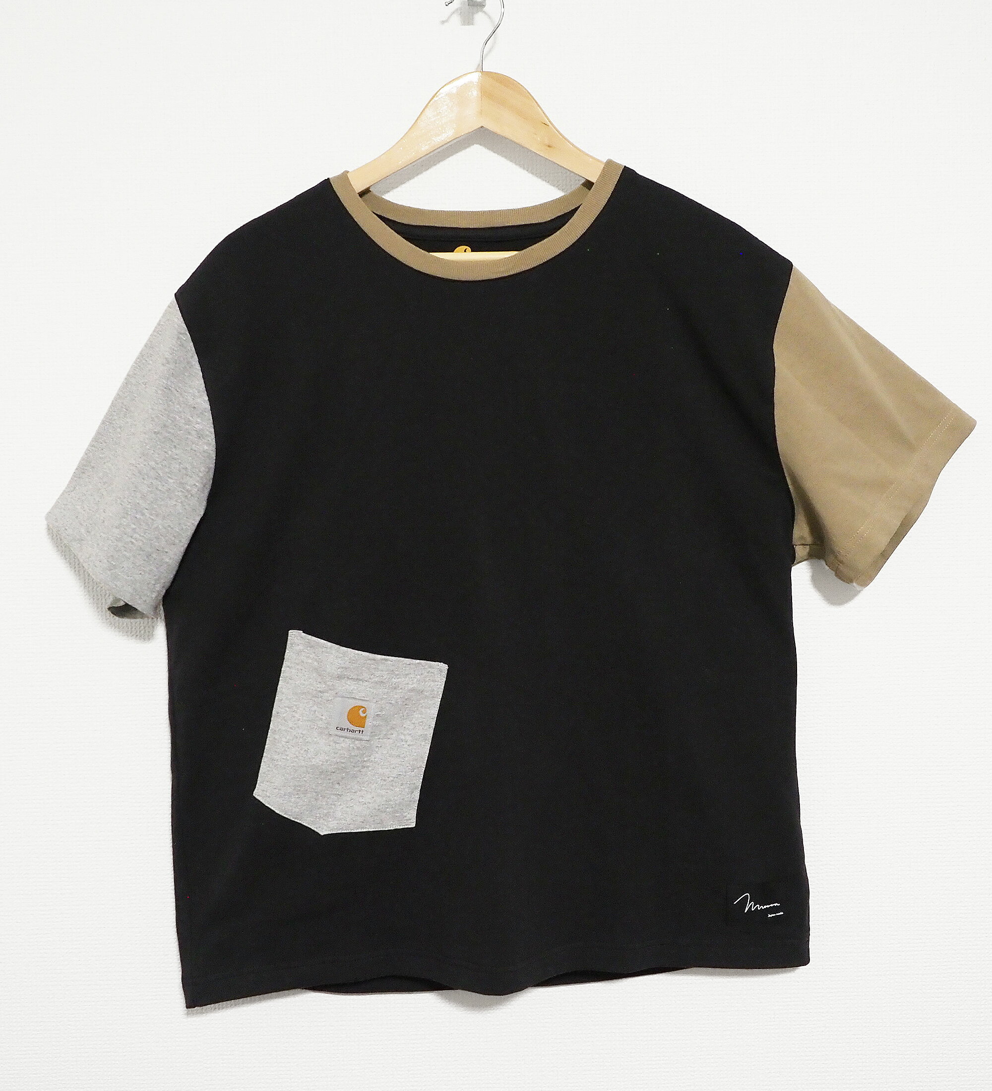 mooon / REMAKE Carhartt custom Tshirt B / ムーン / リメイク カーハート カスタム Tシャツ B