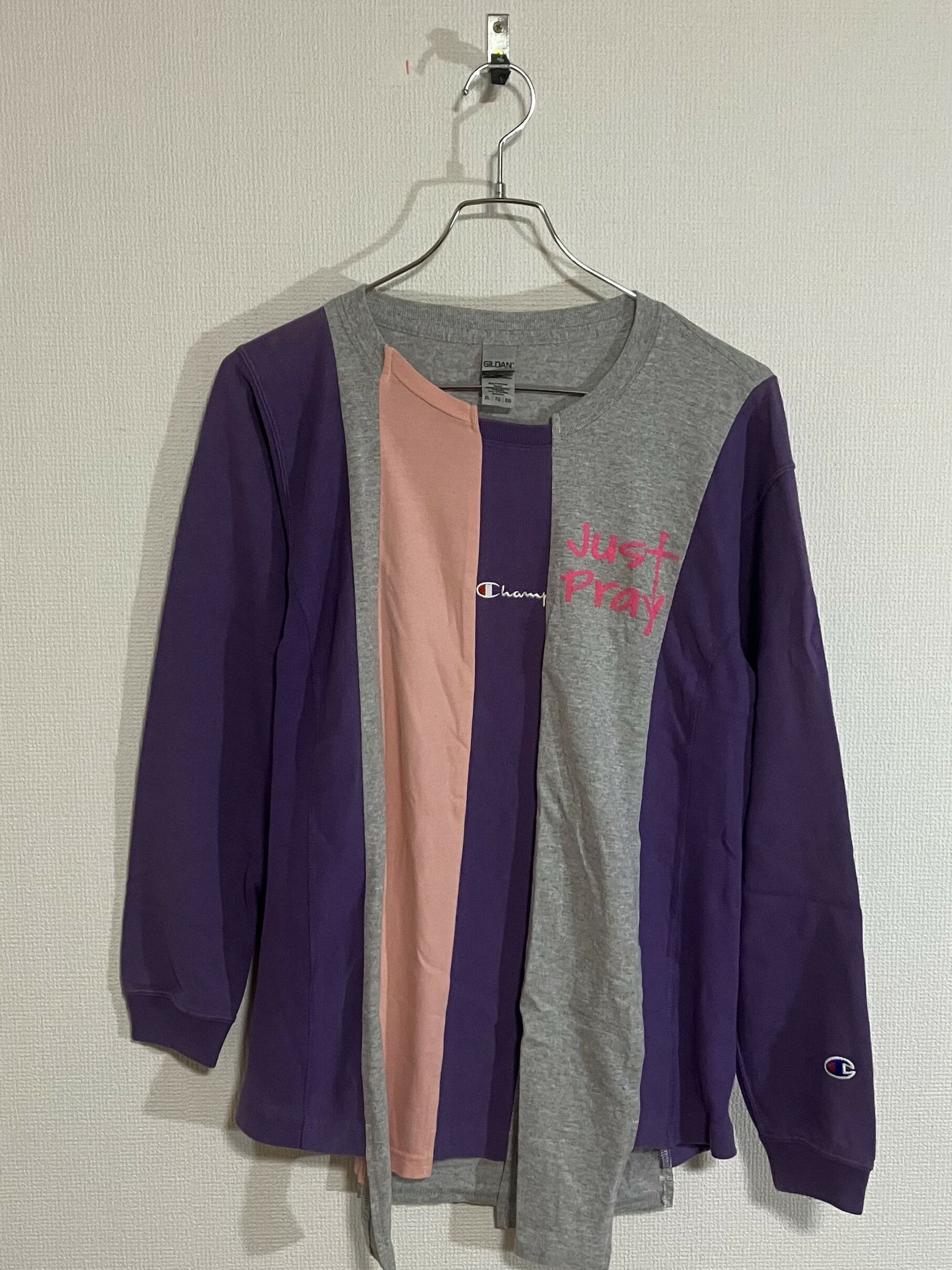 mooon / Remake Long-sleeve T-shirt　ムーン/リメイク ロンT