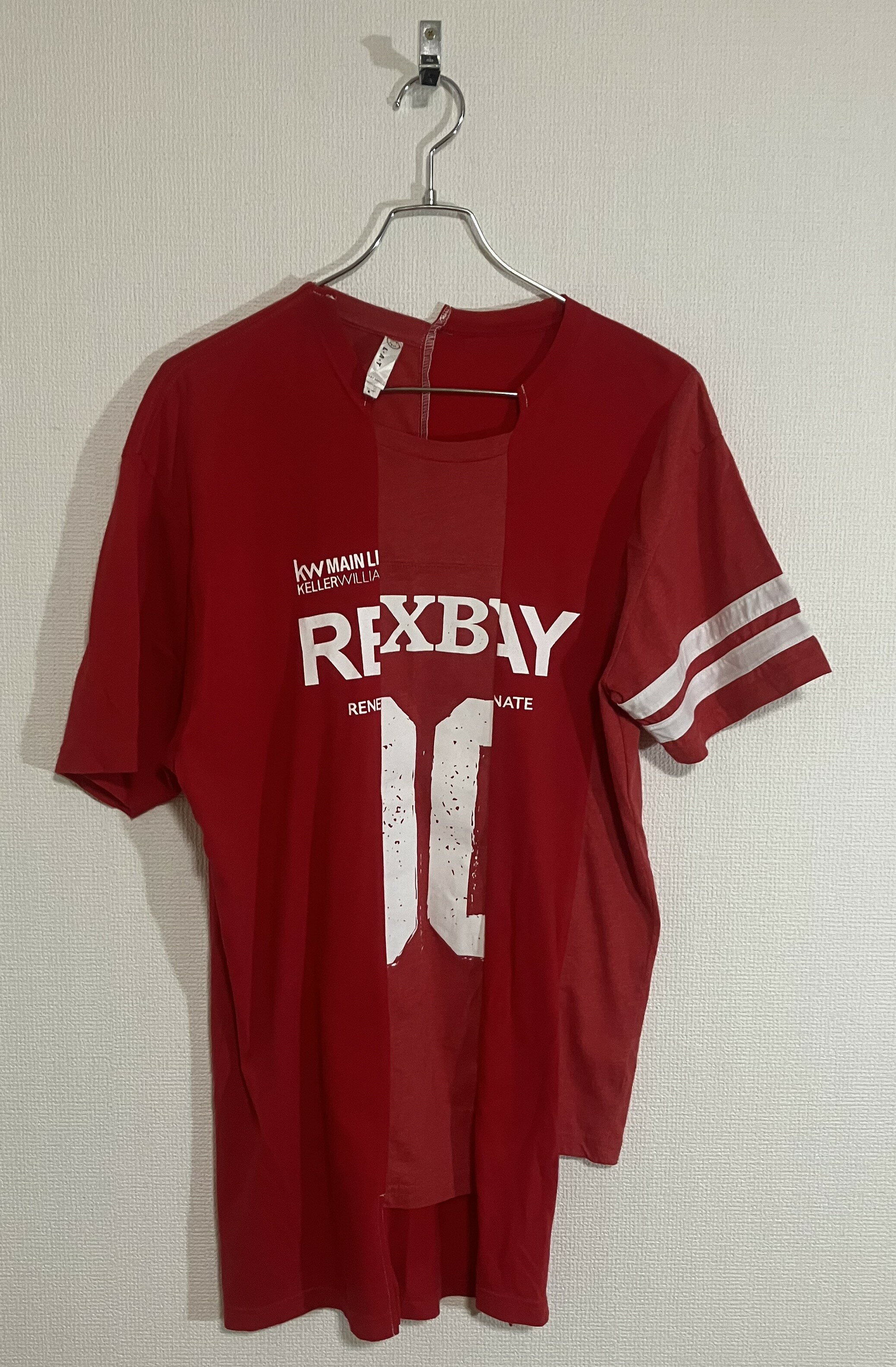 mooon / remake T-shirt red ムーン / リメイク Tシャツ レッド