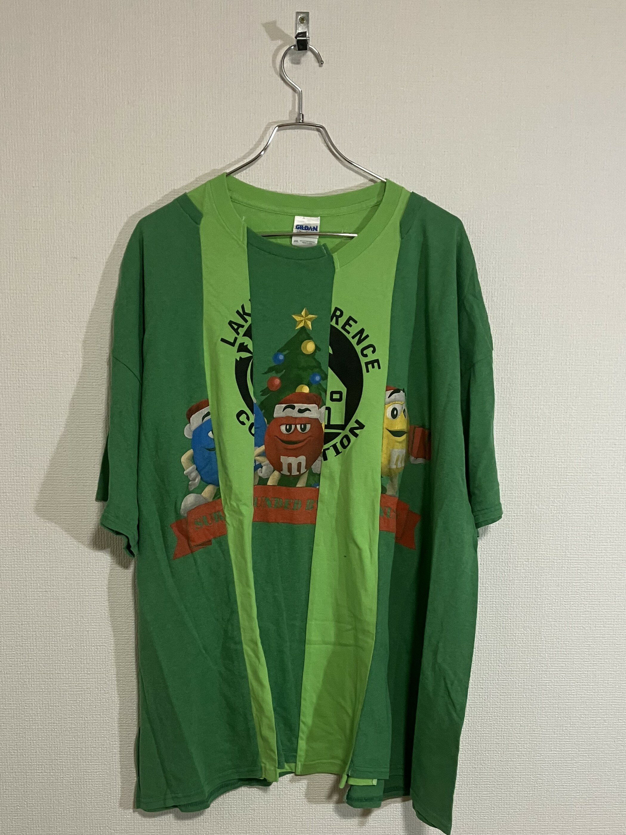 mooon / remake T-shirt green ムーン / リメイク Tシャツ グリーン