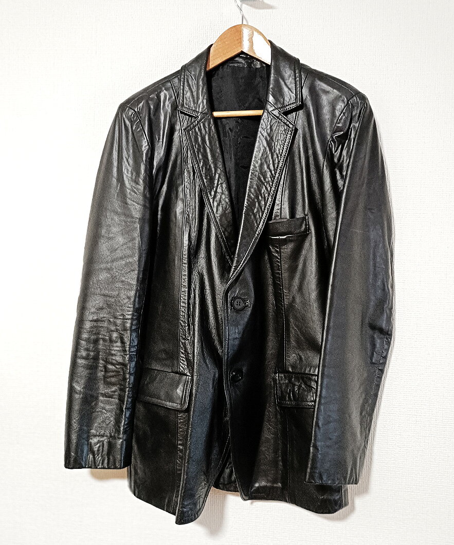 Rakuten - 【USED】Leather Jacket シングルレザージャケット / LE-14