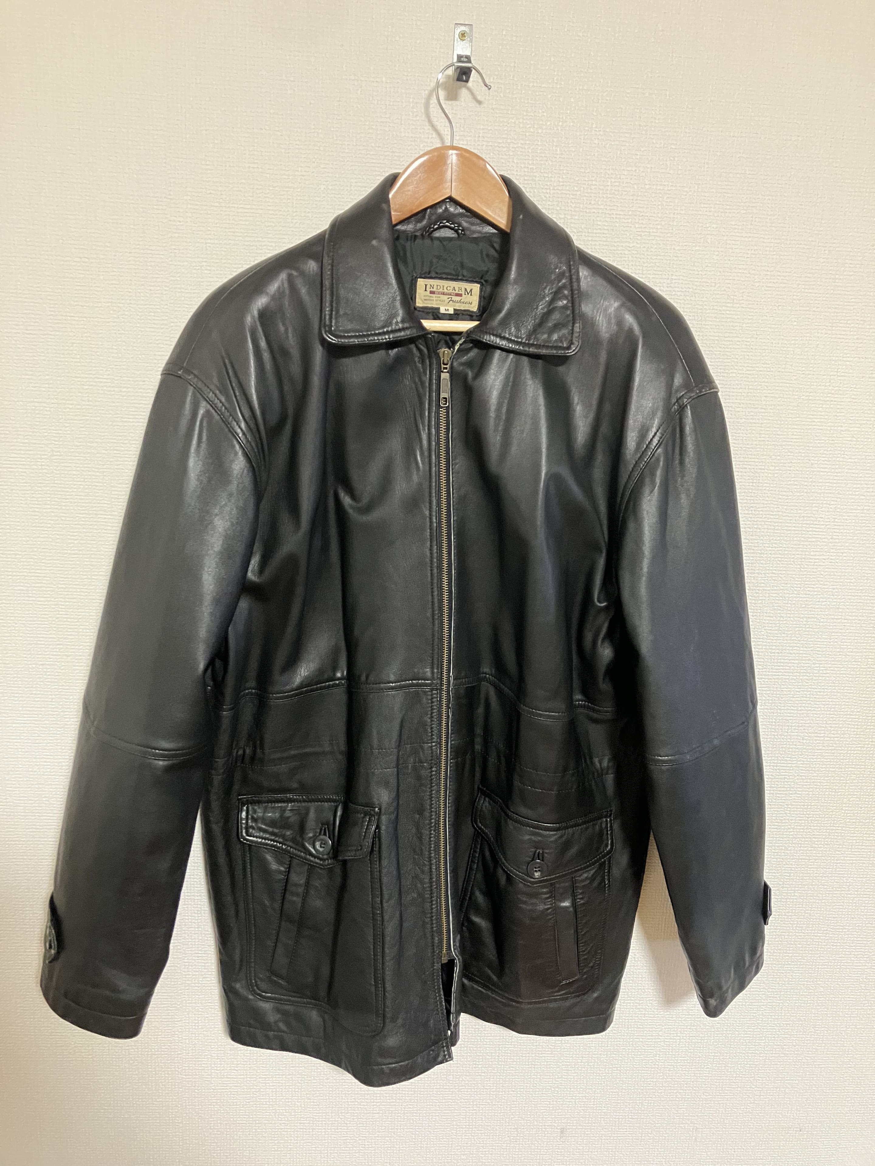 Rakuten - 【USED】Leather Jacket レザージャケット / LE-17