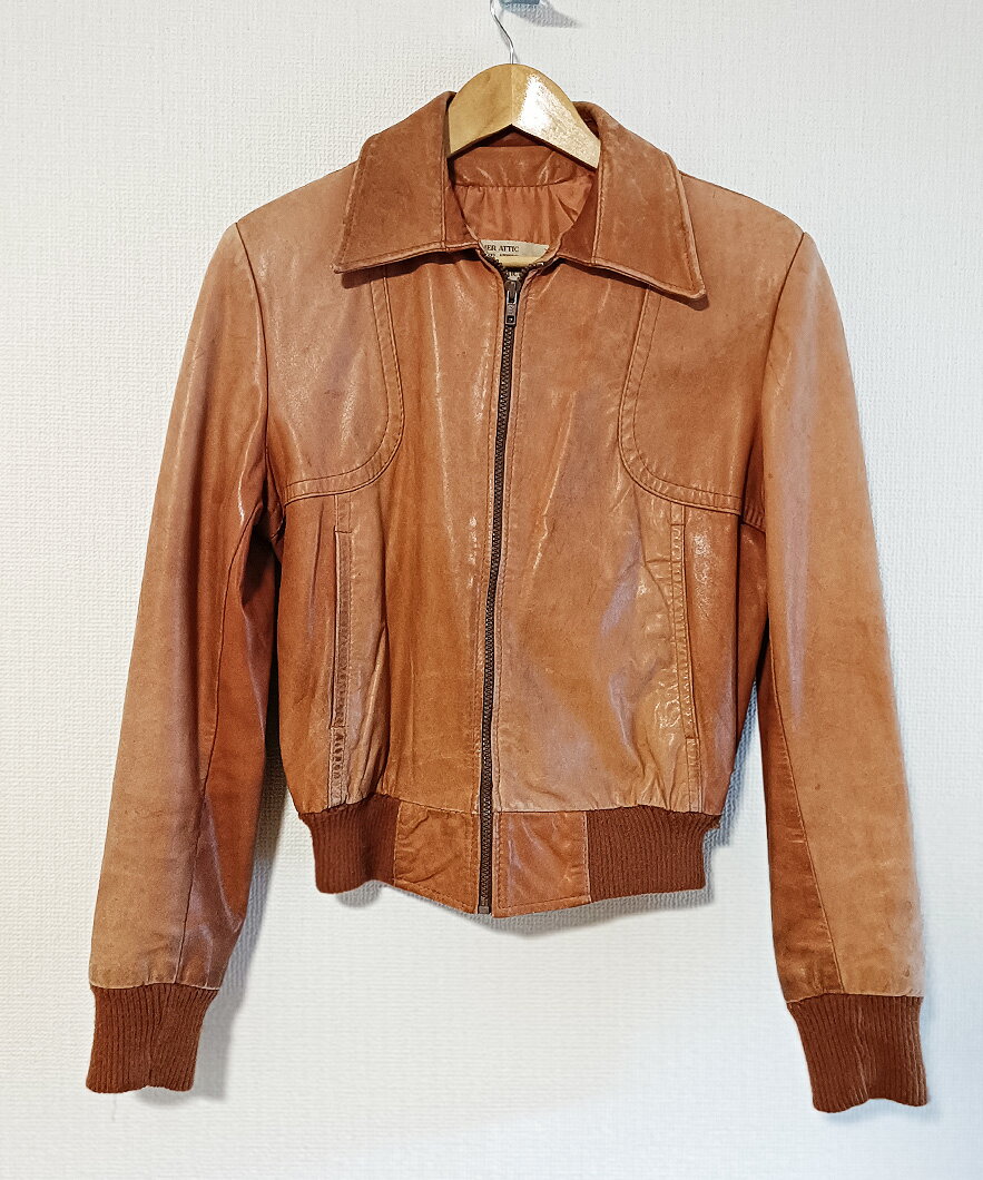 Rakuten - 【USED】Full Zip Leather Jacket フルジップレザージャケット / LE-2