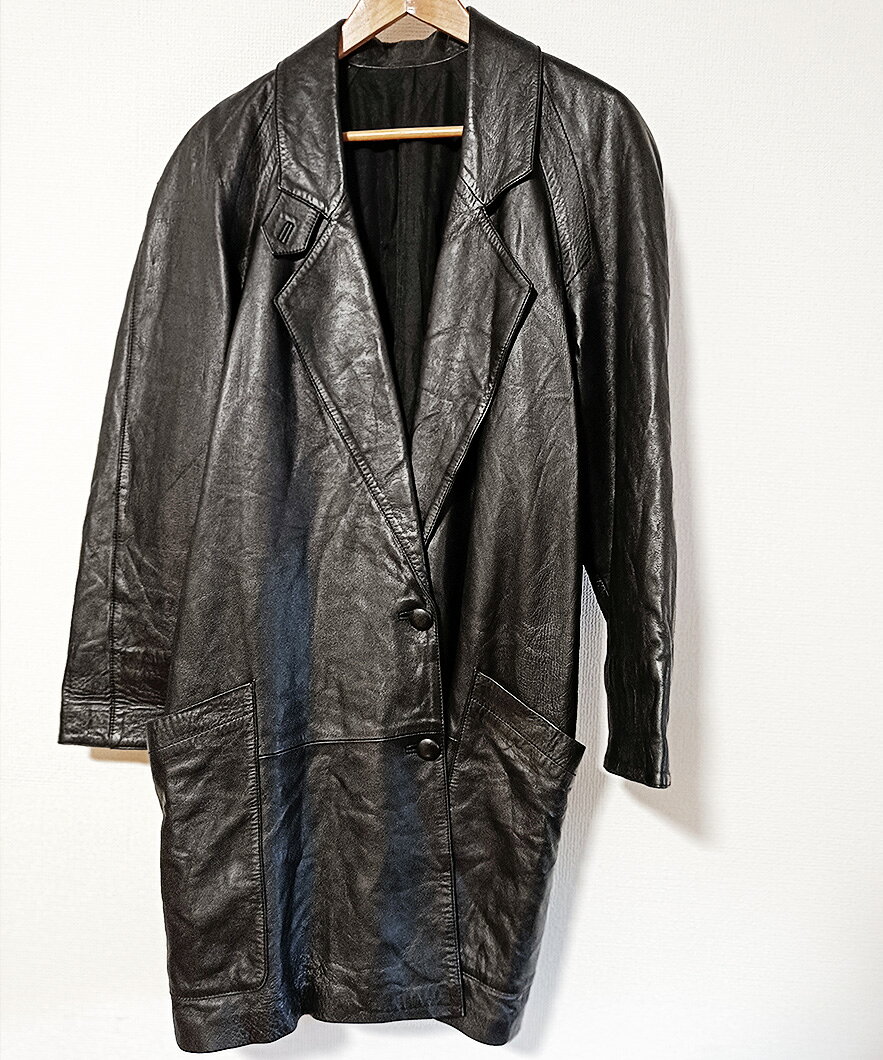 Rakuten - 【USED】Leather Jacket レザージャケット / LE-24