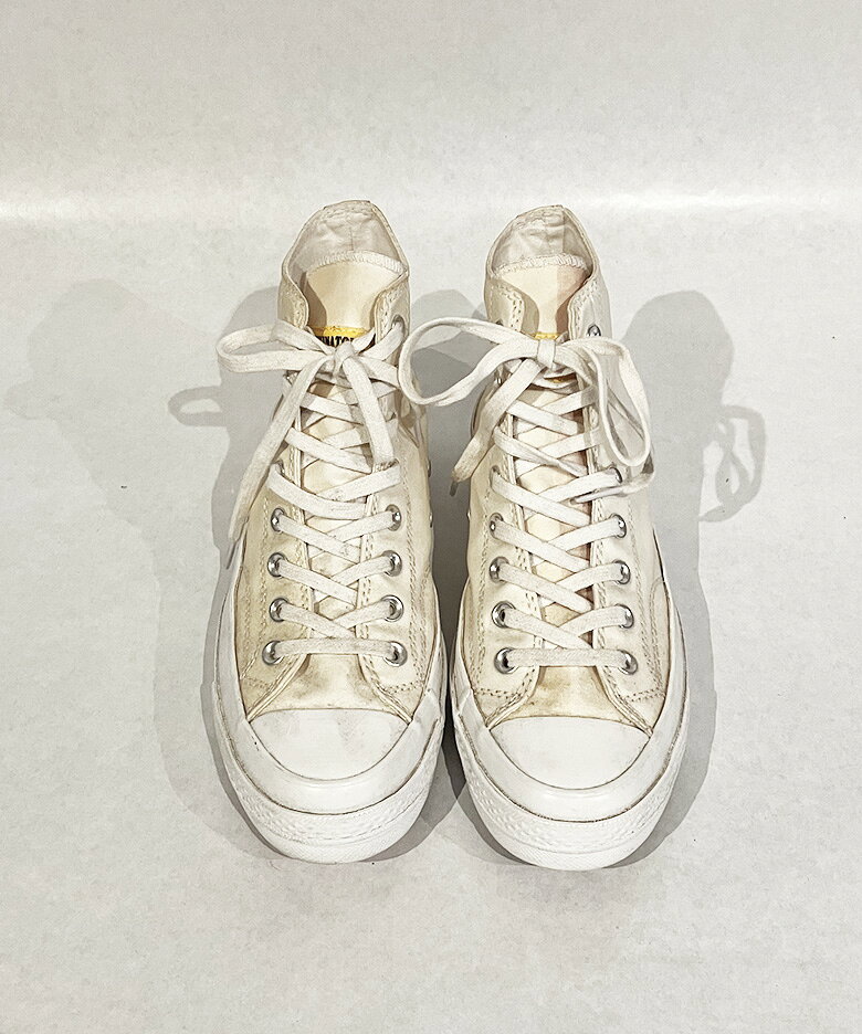 Rakuten - 【USED】 CONVERSE/CT70 LOW CUT WHITE CHIANTOWN MARKET/US7.5コンバース/CT70 ローカット ホワイト シカゴマーケットコンバース キャンバス スニーカ 古着