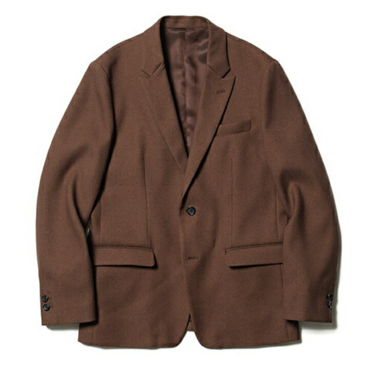 MR.OLIVE / RETRO POLYESTER TWILL / 2B SEMI PEAKED LAPEL JACKETミスターオリーブ/レトロポリエステルツイル/2B セミピークドラペルジャケットカジュアル、テーラード、スーツ、フォーマル、セミフォーマル、セットアップ、キレイめ、トラッド