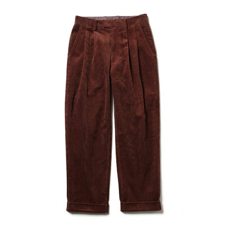 Rakuten - MR.OLIVE / 8W STRETCH CORDUROY / 2TUCK TAPERED PANTS8W ストレッチコーデュロイ/2タックテーパードパンツ