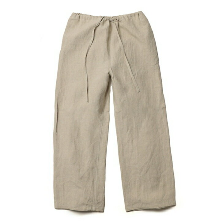 Rakuten - MR.OLIVE / FRENCH LINEN CLOTH / RELAX EASY PANTS　ミスターオリーブ/フレンチリネンクロス/リラックスイージーパンツMROLIVE カジュアル 大人 麻 リラックス ワイドパンツ