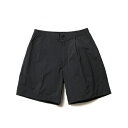 MR.OLIVE / T/R POWDER CLOTH / ONE TACK SHORTS ミスターオリーブ/T/R パウダークロス/ワンタックショーツキレイめ タックパンツ ショートパンツ ショーパン 短パン セットアップ