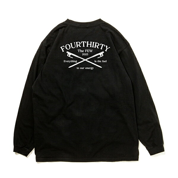 【SALE】430 fourthirty/PEG L/S TEE [ペグ ロングスリーブ ティー]