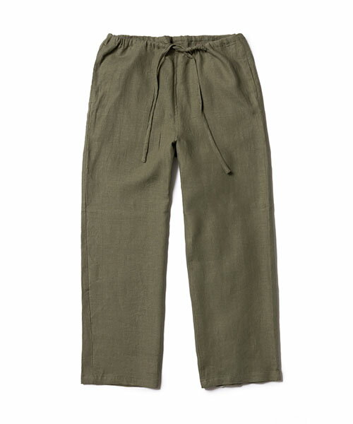 MR.OLIVE /SILKY LINEN / RELAX EASY PANTS　ミスターオリーブ/シルキーリネン/リラックスイージーパンツキレイめ ワイドパンツ セットアップ