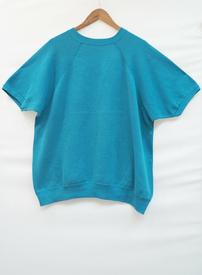 【USED】Brand Unknown Short-Sleeved Sweatshirt TREND BASICS