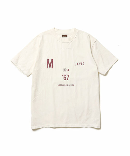 mister it. ミスターイット Tシャツ・カットソー F 白x茶 【古着】【中古】 mister it. ミスターイット Tシャツ・カットソー F 白x茶 【古着