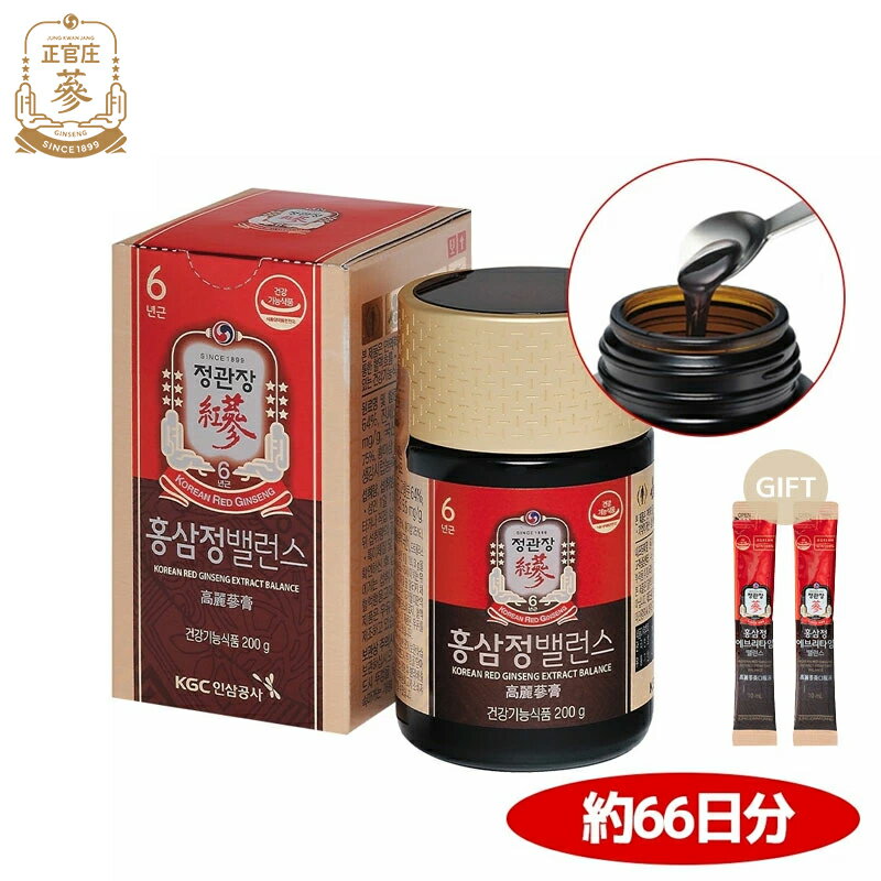 紅参精バランス(200g)【正官庄公式】高麗人参 紅参 サポニン 6年根 健康 紅参濃縮液 紅参ドリンク プレミアム 賞味期限：2025-03-13のサムネイル