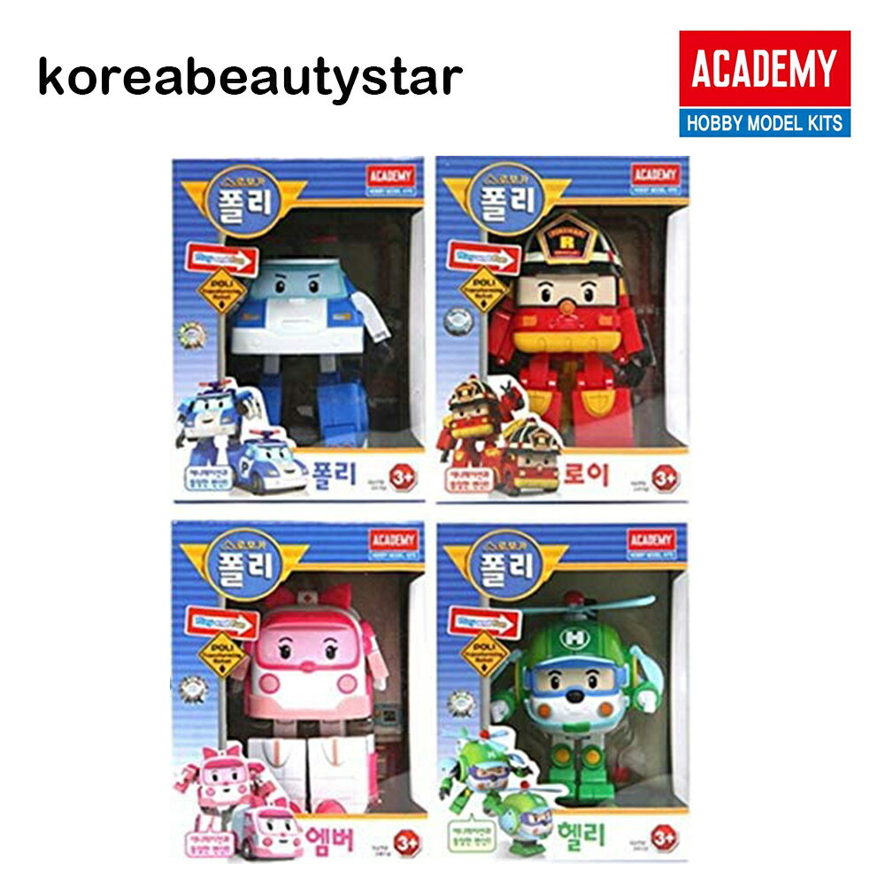  ؍Academy(AJf~[Ȋw)iRobocar Poli{J[|[gXtH[}[{bgߋtBMA4PCS Poli|+ AmberAo[+ RoyC+ Hellyw ؍̂