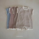 【peekaboo-baby】Teco boby suit ロンパース ボディースーツ タオル生地 ルームウェア オシャレ着 姉妹兄弟 お揃い 保育園着 お祝い 誕生日フォト 出産祝い 韓国子供服