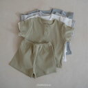 【peekaboo-kids/jr】Baker set 上下セット ユニセックス 男の子 兄弟お揃い 夏服 誕生日フォト お祝い プレゼント ギフト 韓国子...