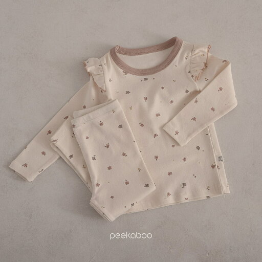 ★【peekaboo-kids】Clara set up肌着 韓国子供服姉妹 姉妹お揃い ルームウエア ★【peekaboo-kids】Clara set up肌着 韓国子供服姉妹 姉妹お揃い ルームウエア