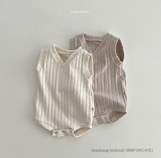 【peekaboo-baby】Kkwabaegi ケーブル ニットロンパース バースデーフォト 出産祝い ベビーフォト 韓国子供服 韓国こども服 【peekaboo-baby】Kkwabaegi ケーブル ニットロンパース バースデーフォト 出産祝い ベビーフォト 韓国子供服 韓国こども服