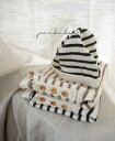 【お取り寄せ：peekaboo-newborn】Gogo newborn set ボーダーワッフル 新生児セット　出産祝い　出産準備品　ニューボーン　韓国子供服 3