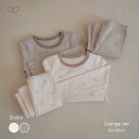 【peekaboo-kids】Peekabi Lounge set セットアップ ルームウェア トップス レギンス お揃いコーデ 保育園着 公園 室内 韓国子供...