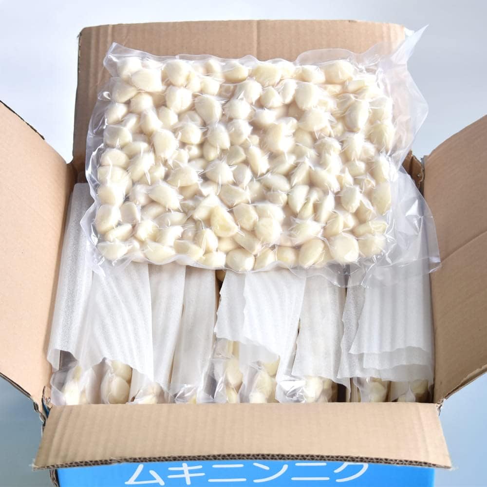 ムキにんにく 2XL大粒サイズ 1kg×10パック 真空パック
