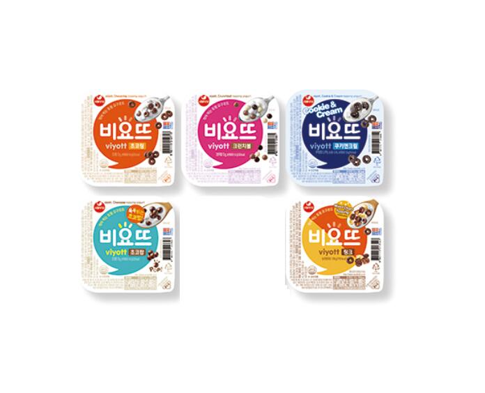 ビヨット×5種類セット（味はランダム） 韓国食品 乳製品 人気 珍しい 発酵 食品 乳製品 韓国 viyott ビヨット ヨーグルト韓国 ヨーグルト