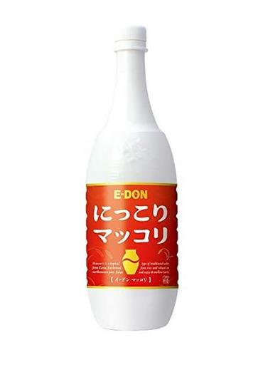 E-DON にっこり マッコリ 6°ペット / 二東 イードン 1L 15本 韓国 マッコリ お酒 ソジュ 焼酎 飲料水 お中元 父の日 お米イードン 箱買い 大人 買い お得 セット ストック