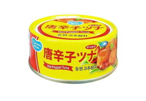 【送料無料】東遠 ドンウォン　唐辛子ツナ缶詰　100g　小 おつまみ おにぎり おかず 韓国 食品 辛い ツナ
