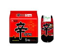 ★辛ラーメン靴下1足付き★【農心】農心 辛ラーメン120g 20袋(5袋入×4)セット
