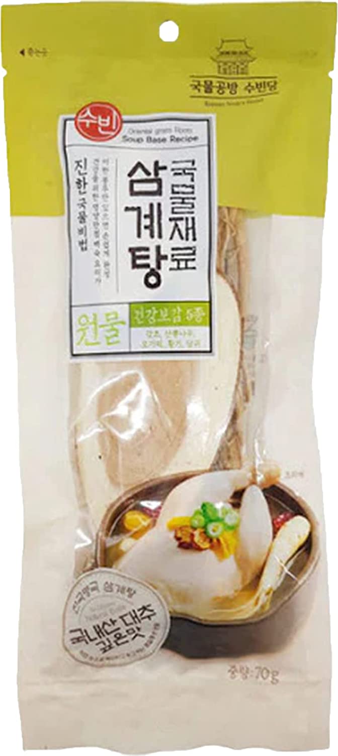 蔘鶏湯用材料 『スビン』漢方草　70g×1袋